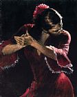 Study for Flamenco by Flamenco Dancer